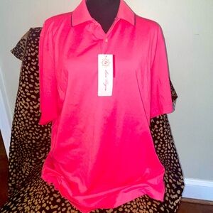 NWT- Ladies Gold T-Shirt by Ben Hogan. Sz lg,  amazing material/ disc shipping💕